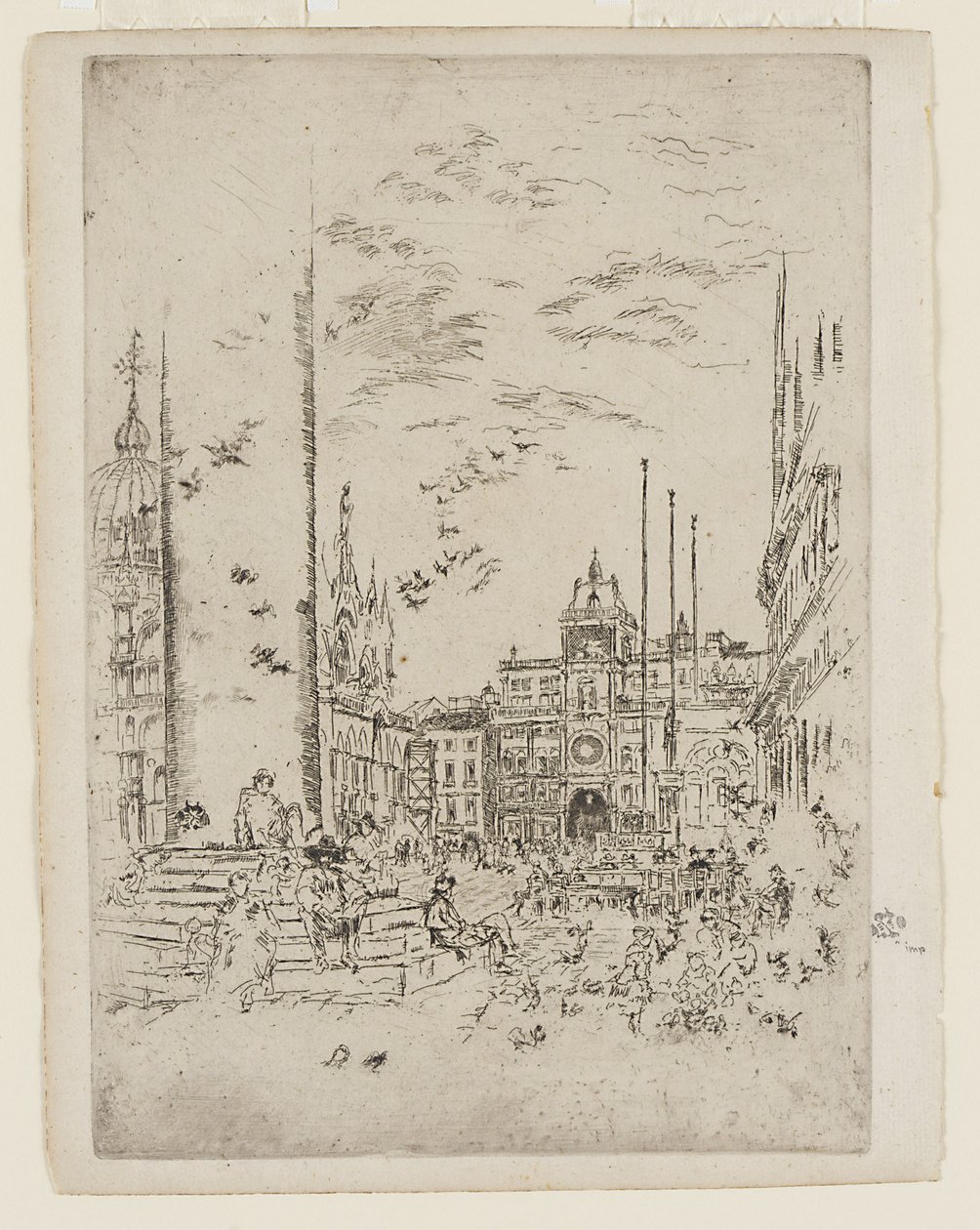 Piazzettaen af James Abbott McNeill Whistler