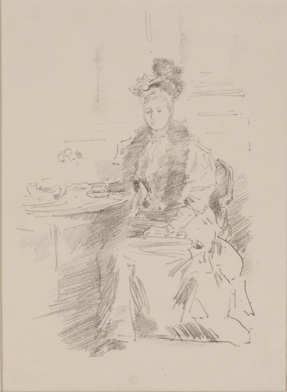 Den smukke New Yorker af James Abbott McNeill Whistler