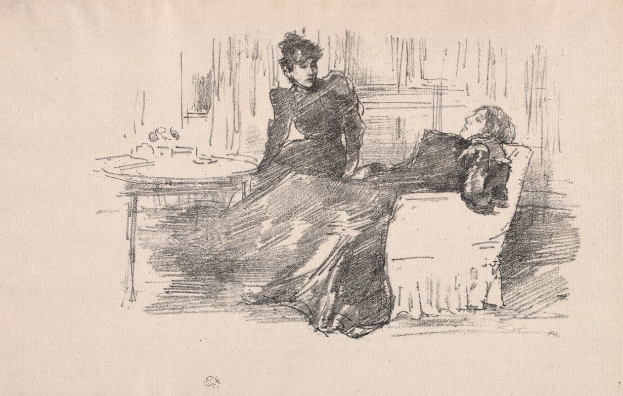 Søstrene, 1894. af James Abbott McNeill Whistler