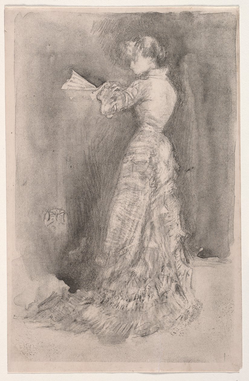 Toilettet, 1878. af James Abbott McNeill Whistler