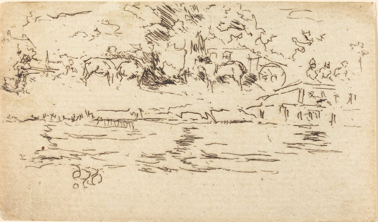 Slæbestien. af James Abbott McNeill Whistler