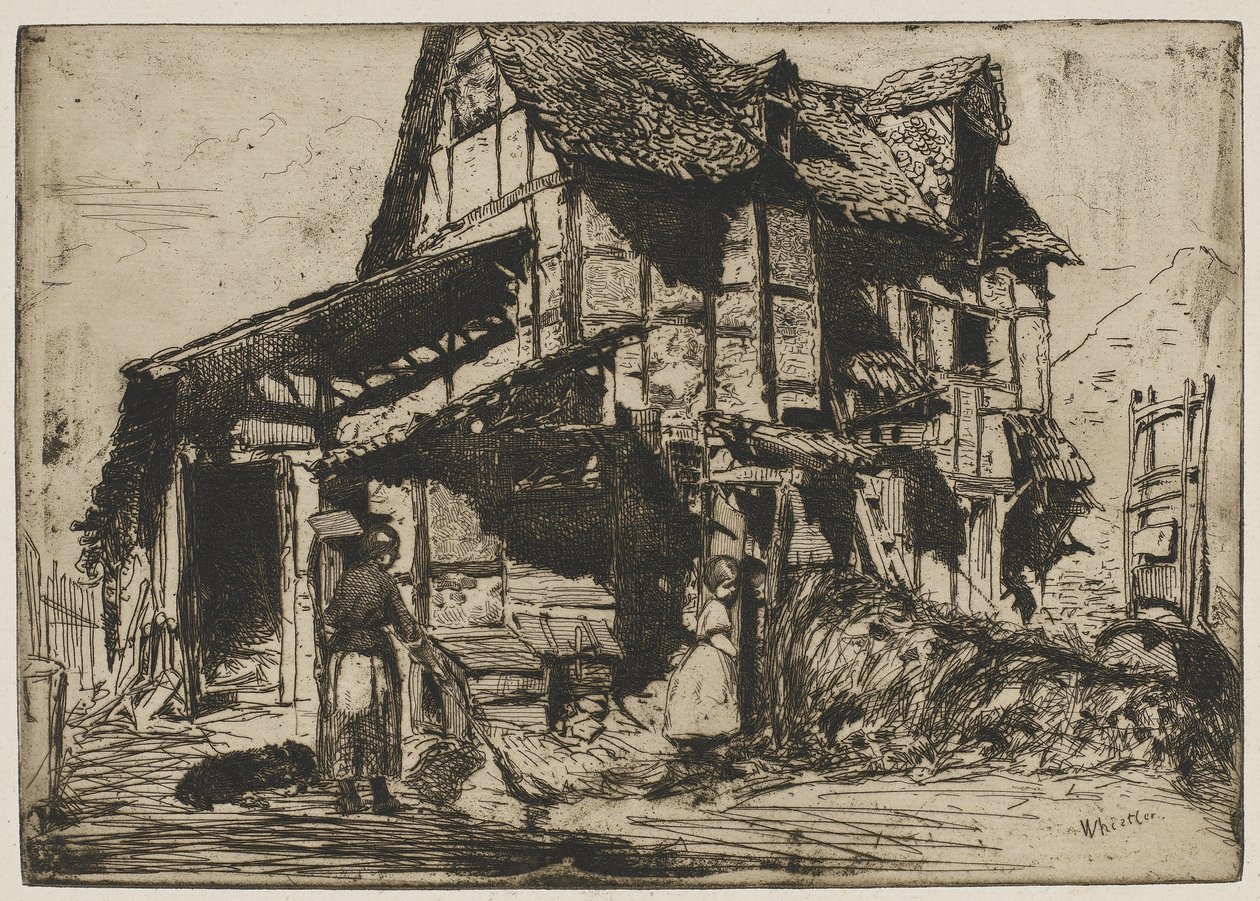 Den usikre bolig af James Abbott McNeill Whistler