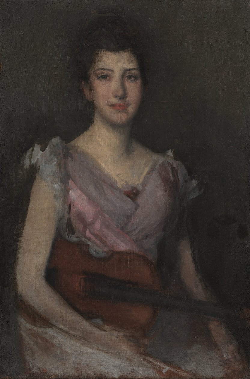 Violinspilleren, ca. 1894 (olie på lærred) af James Abbott McNeill Whistler