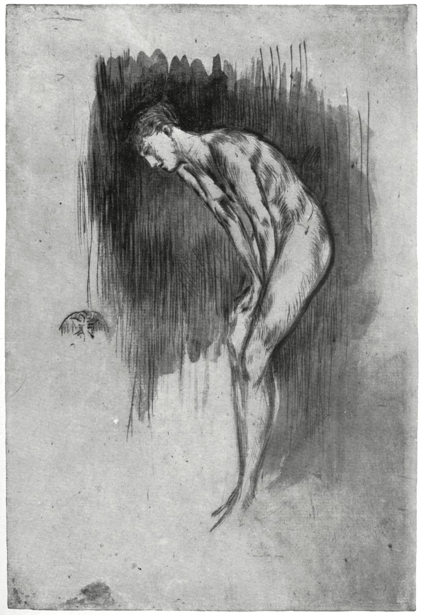 Tillie, en model, 1873 1904. af James Abbott McNeill Whistler