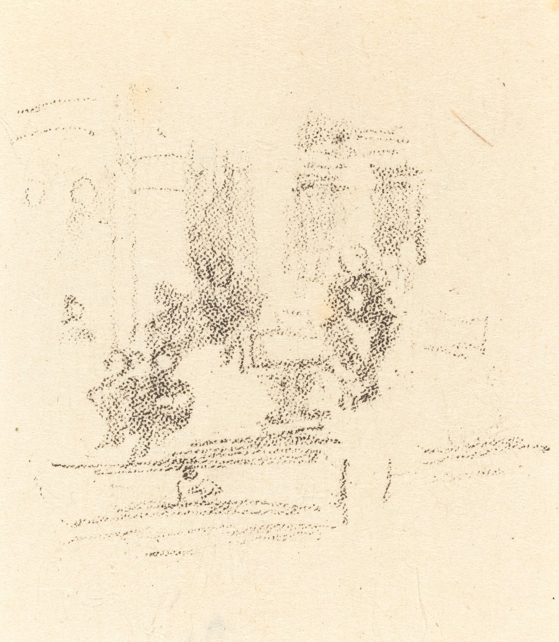 Trial Sketch: An Interior, ca. 1891. af James Abbott McNeill Whistler