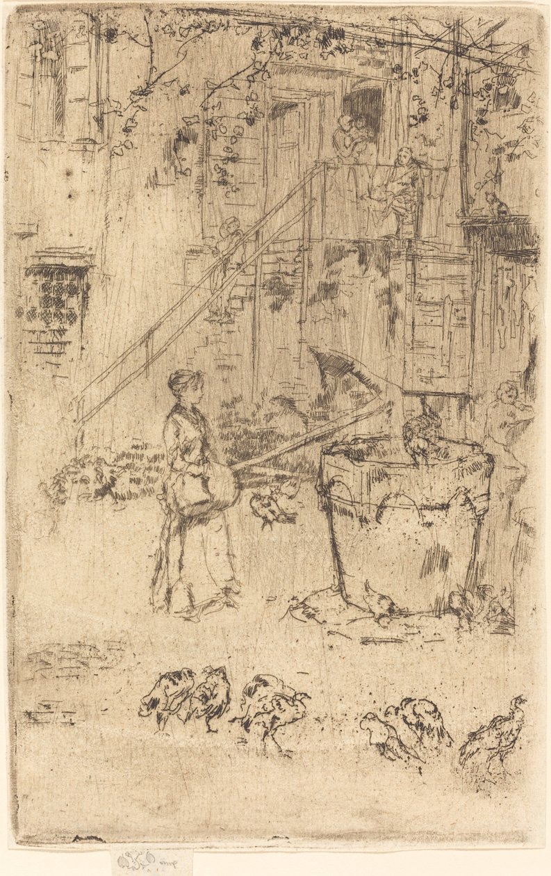 Tyrkierne, 1880. af James Abbott McNeill Whistler