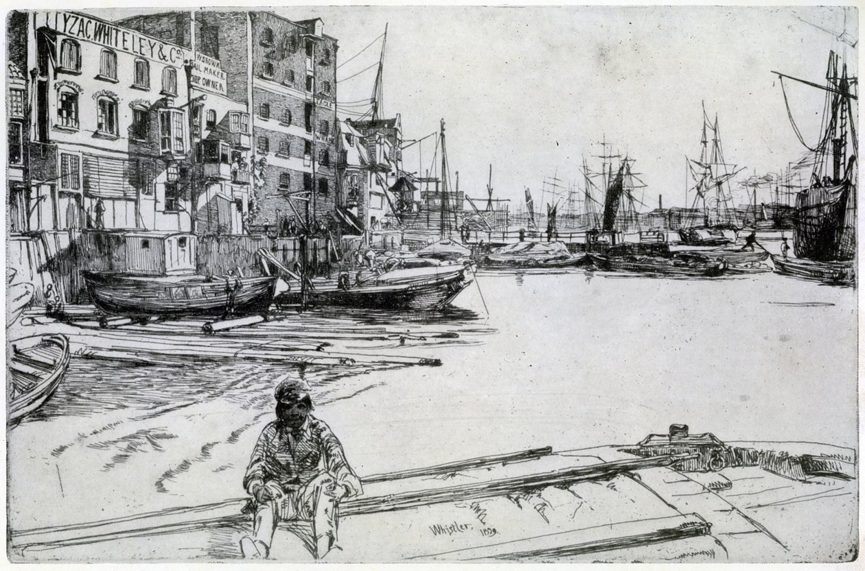 Tyzac Whiteley og Co, 1859 1904. af James Abbott McNeill Whistler