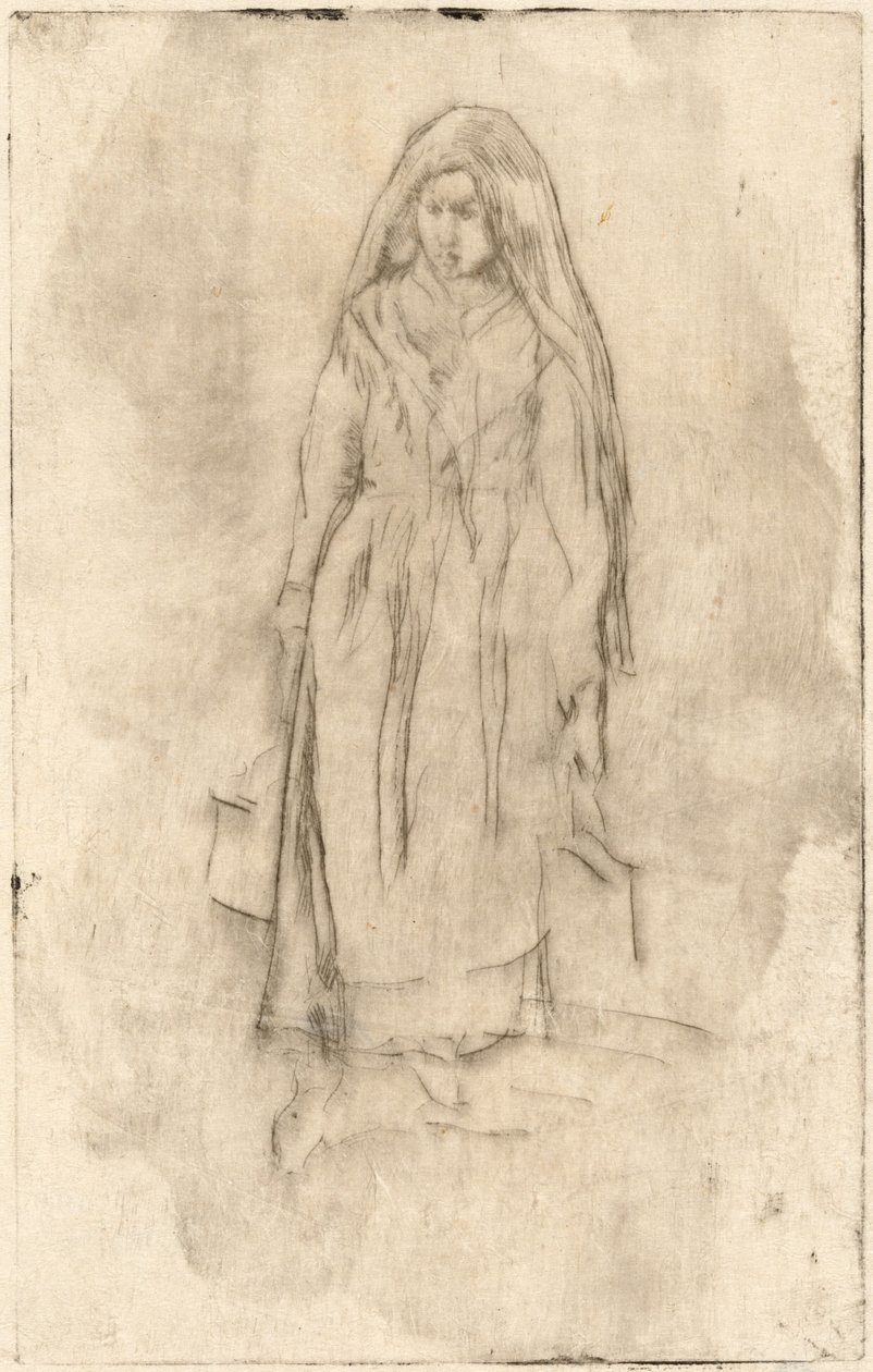 Venetiansk vandbærer, 18791880. af James Abbott McNeill Whistler