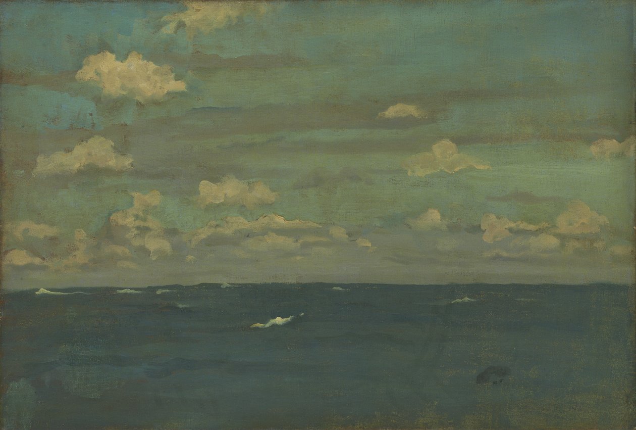 Violet og sølv - Det dybe hav, 1893 af James Abbott McNeill Whistler