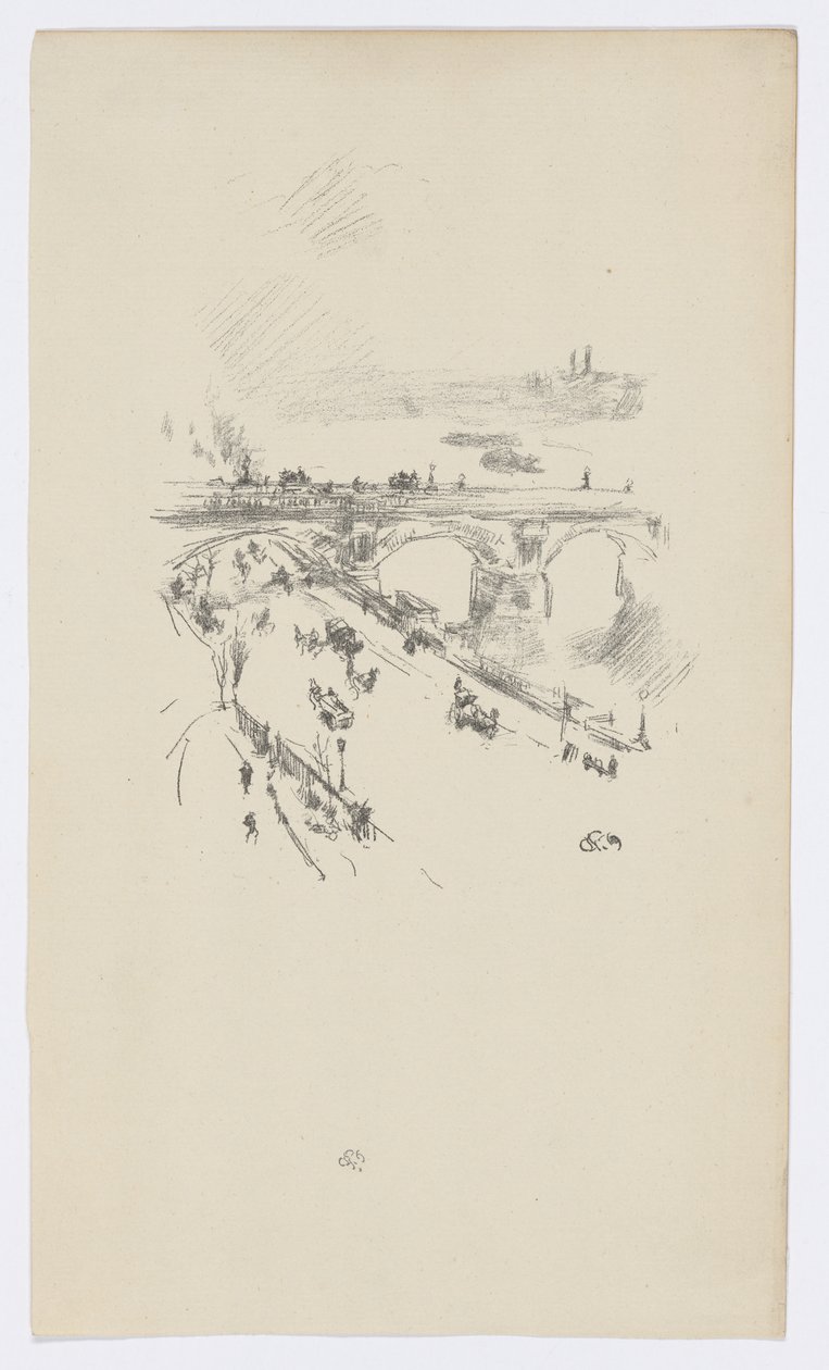 Waterloo-broen af James Abbott McNeill Whistler