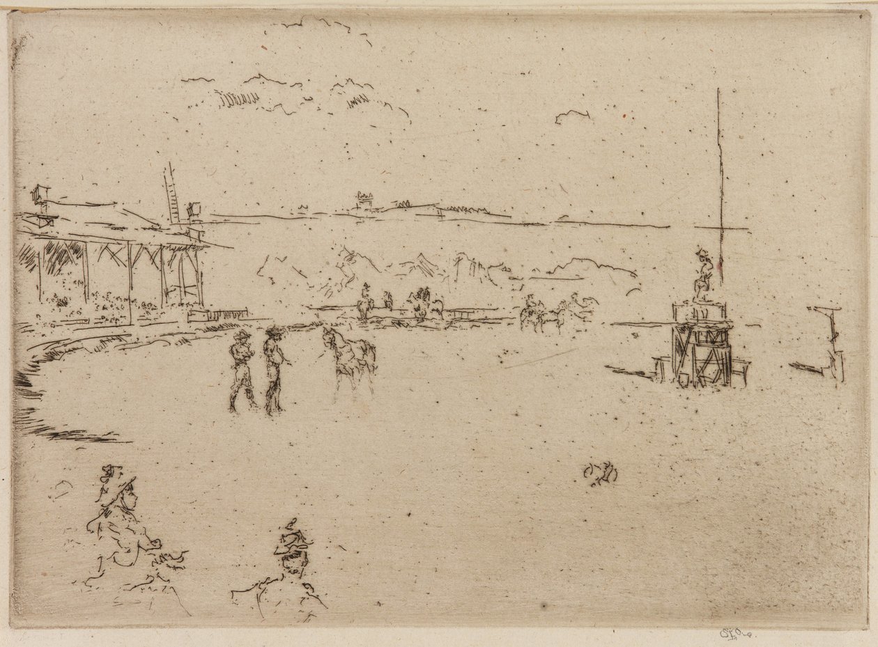 Wild West: The Orator, 1887. af James Abbott McNeill Whistler