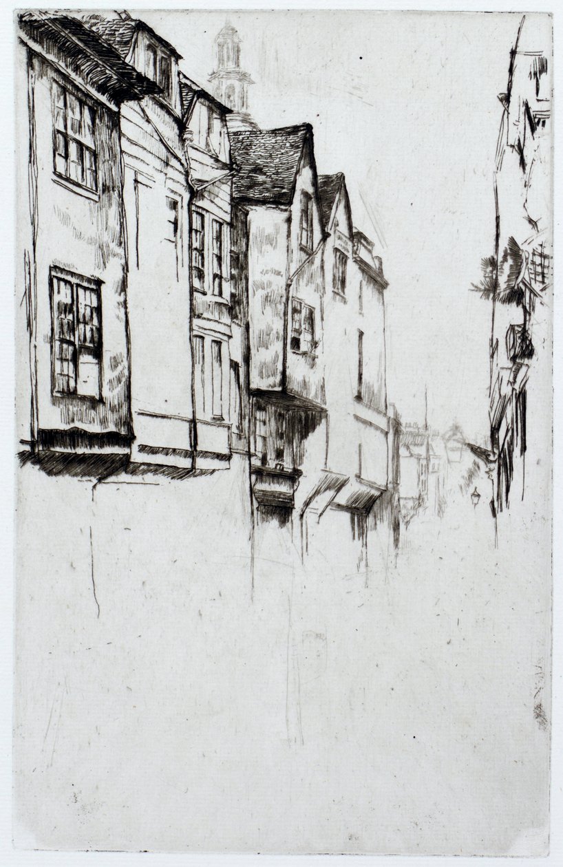 Store Gade af James Abbott McNeill Whistler