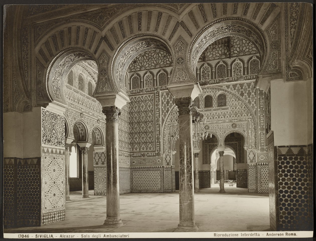Alcázar, Ambassadørernes Sal af James Anderson