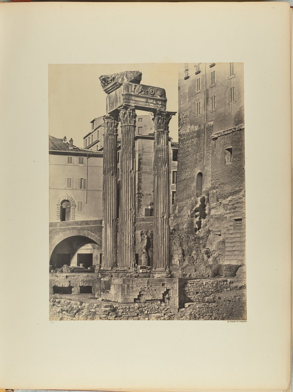 Vespasians tempel af James Anderson