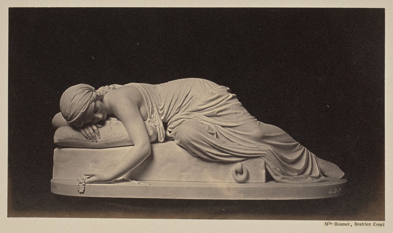 Mademoiselle Hosmer, Beatrice Cenci af James Anderson