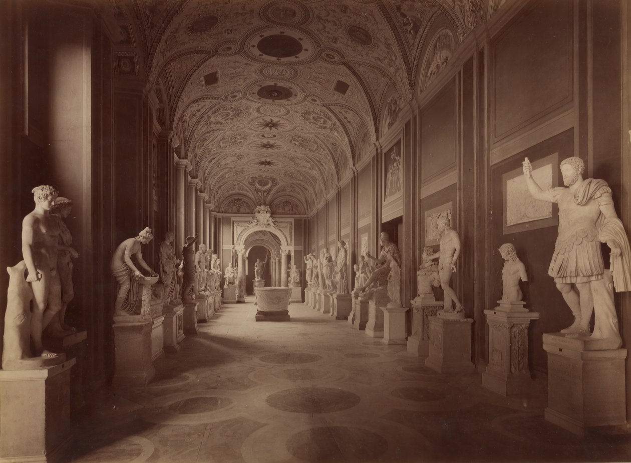 Statuernes sal, 1850