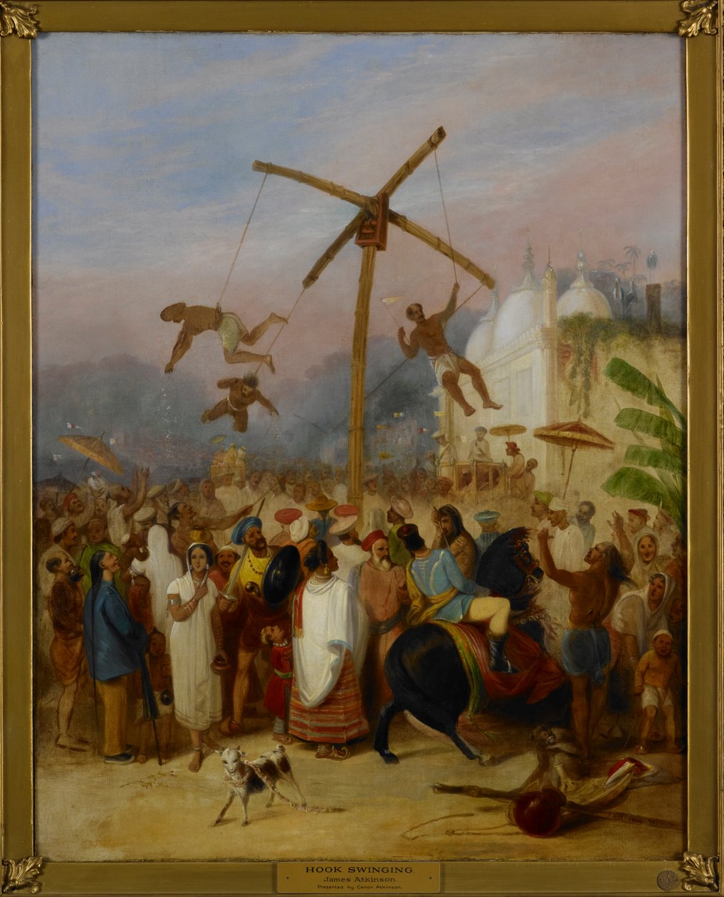 Charakpuja, den krog-svingende festival af James Atkinson
