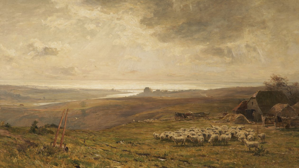 Skyens sølvbeklædning af James Aumonier
