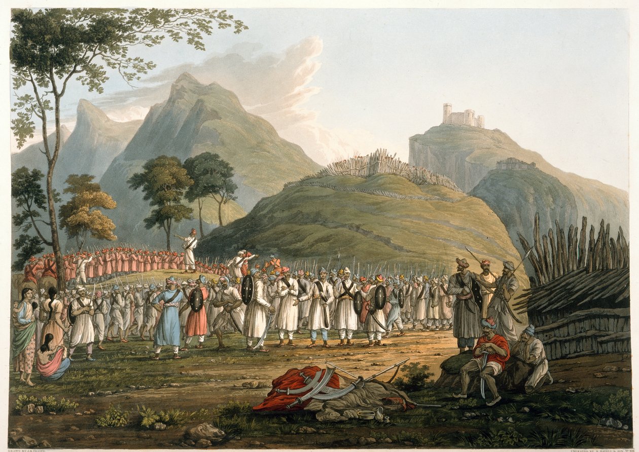 Assemblage of Gurkhas, fra 
