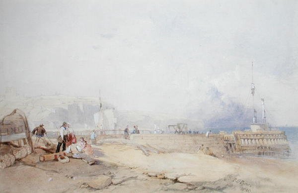Dover Havn af James Baker Pyne