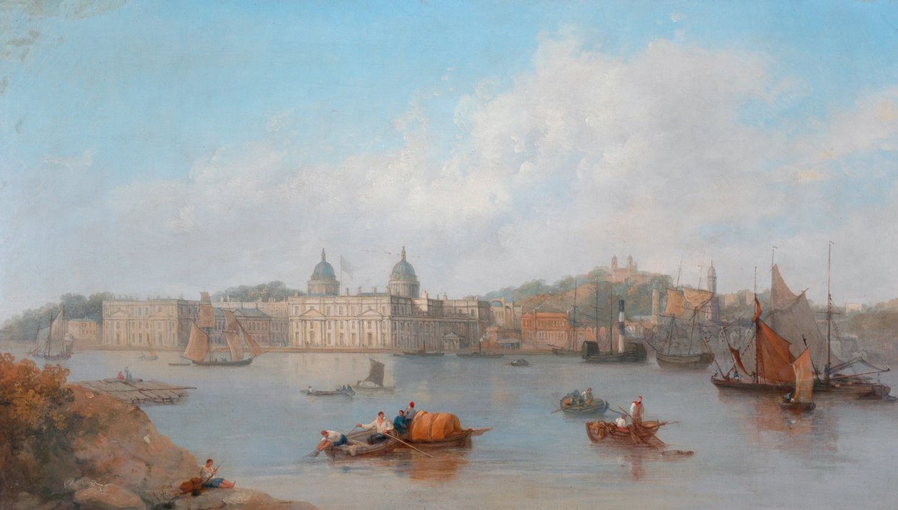 Greenwich Hospital af James Baker Pyne