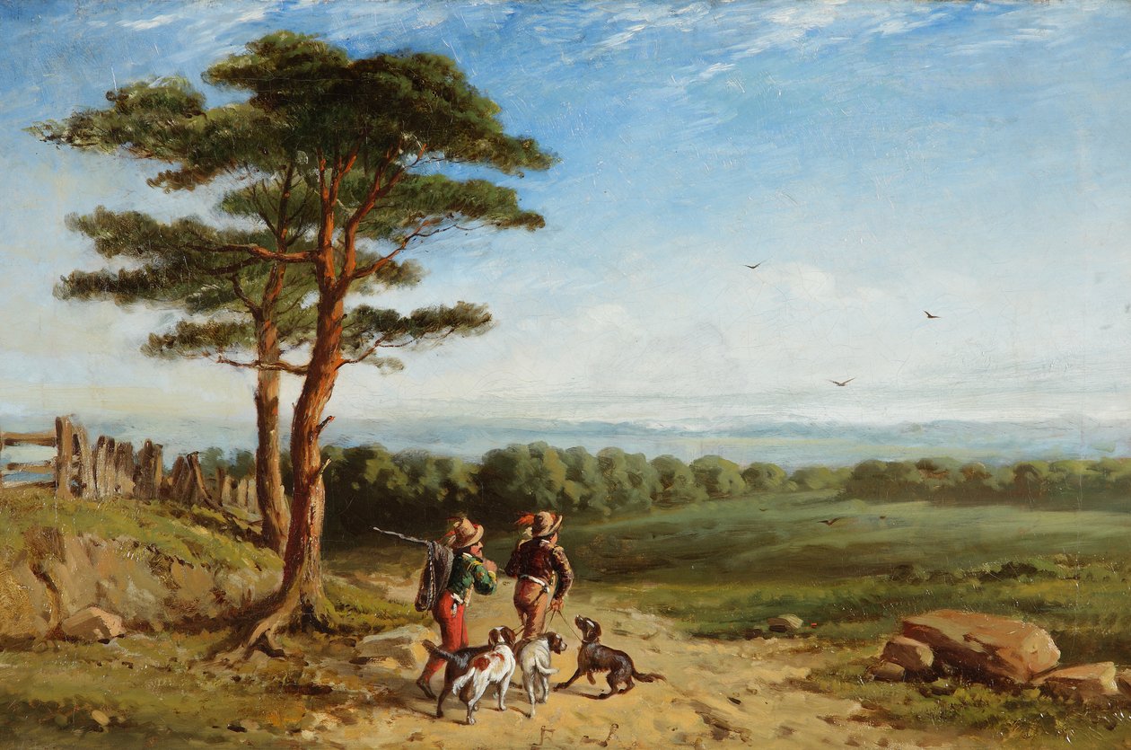 Landskab af James Baker Pyne