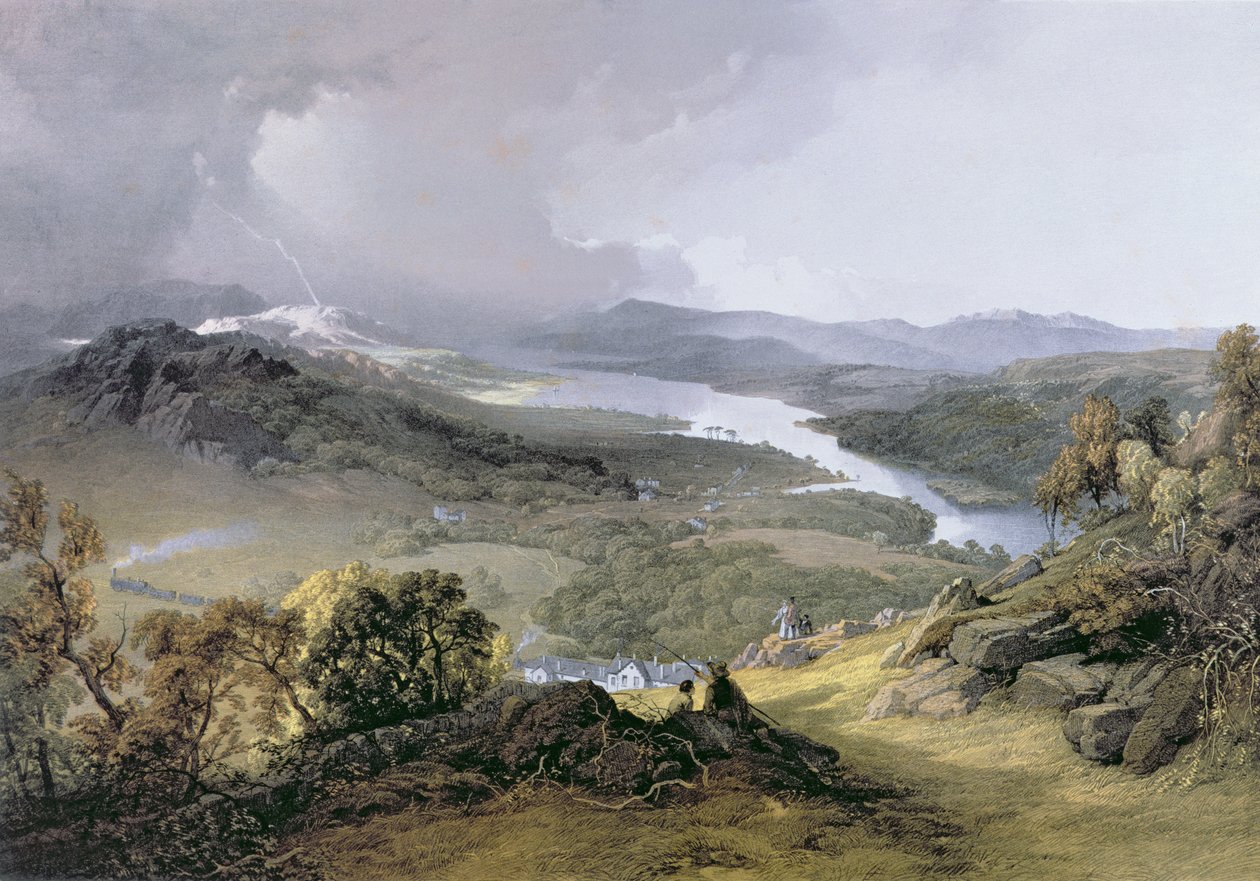 Windermere: fra Orrest Head af James Baker Pyne
