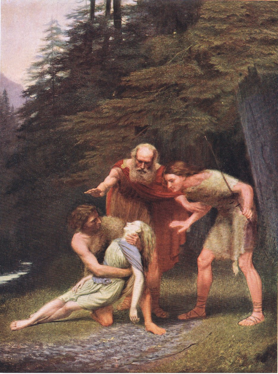 Arviragus og Imogen af James Barnes