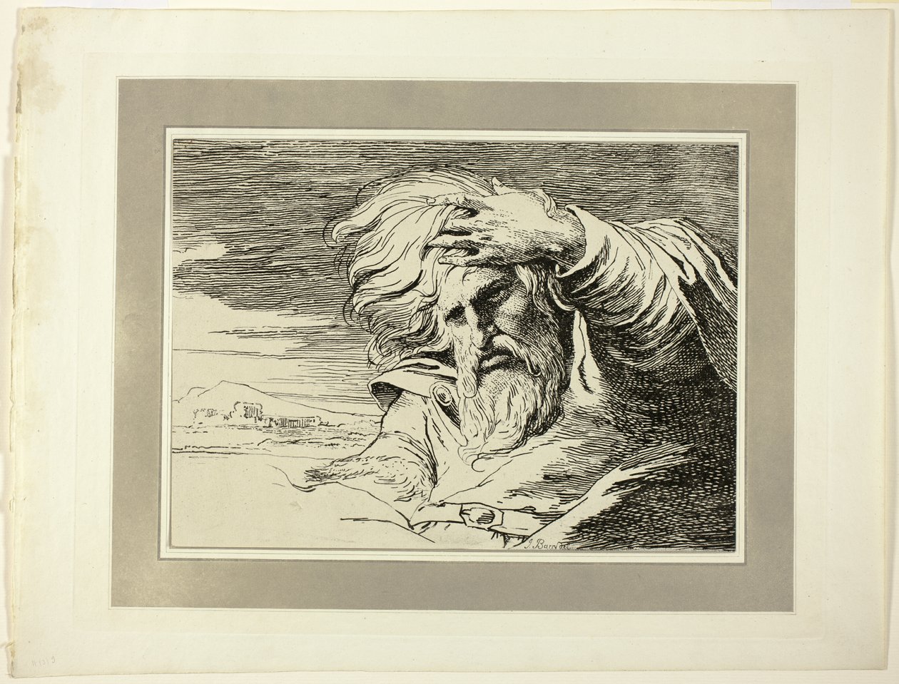 Eastern Patriarch, fra det første nummer af Specimens of Polyautography af James Barry