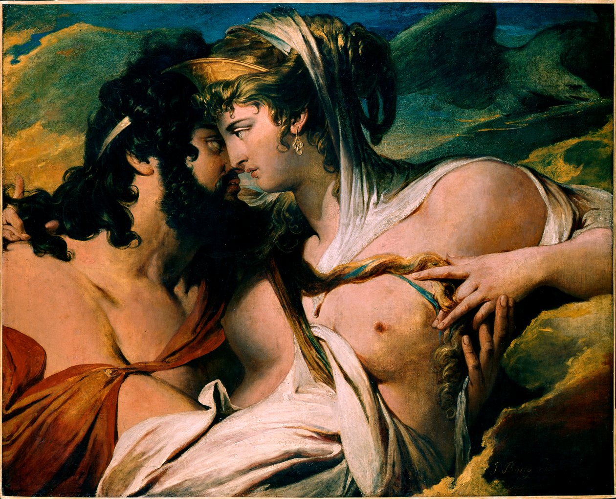 Juno og Jupiter på Mount Ida af James Barry af James Barry