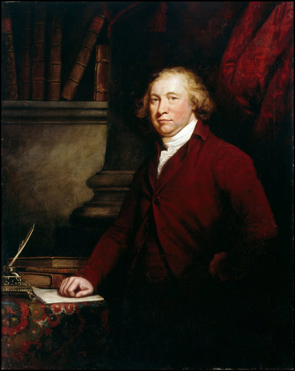 Portræt af Edmund Burke (1730-1797) af Barry, James (1741-1806). Olie på lærred. National Gallery of Ireland af James Barry