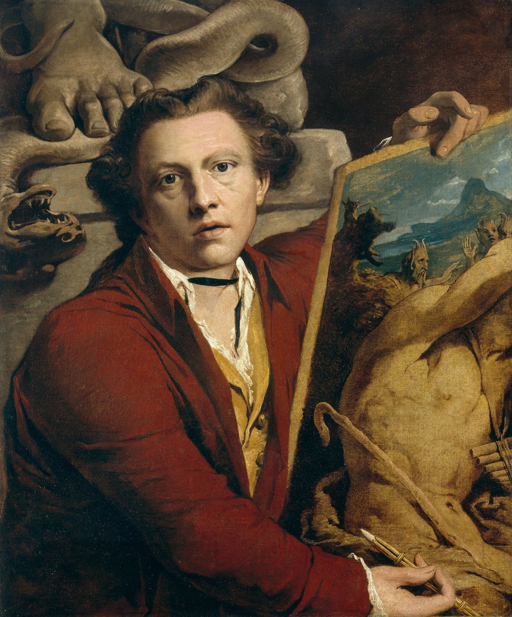 Selvportræt af James Barry