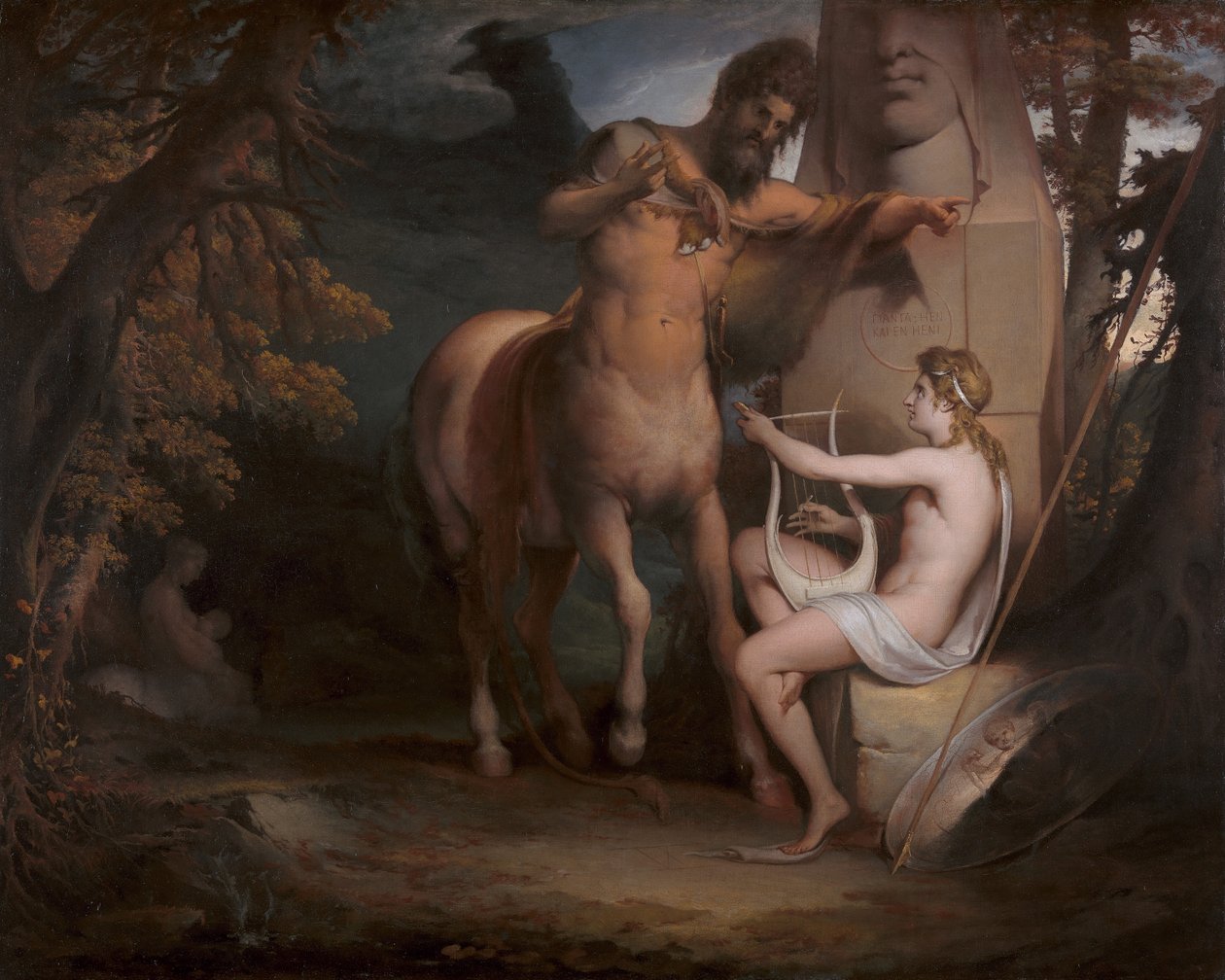 The Education of Achilles [1772, Royal Academy of Arts, London, udstillingskatalog] af James Barry
