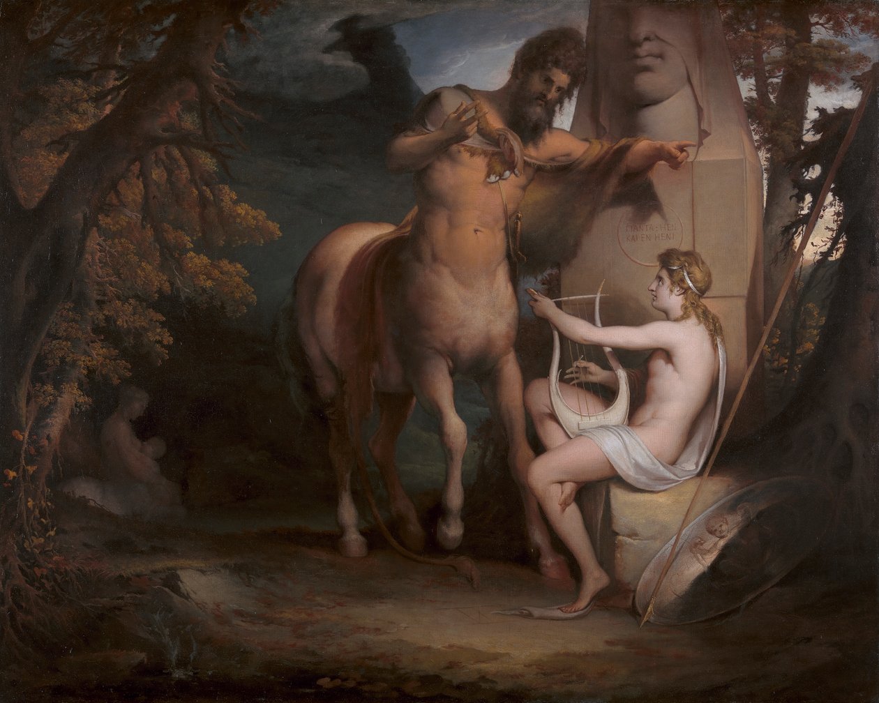 The Education of Achilles [1772, Royal Academy of Arts, London, udstillingskatalog] af James Barry