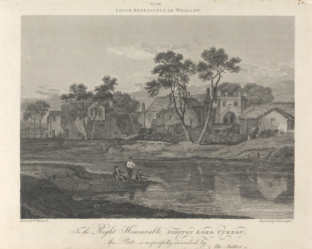 Whalley Abbey (nærmere udsigt) af James Basire