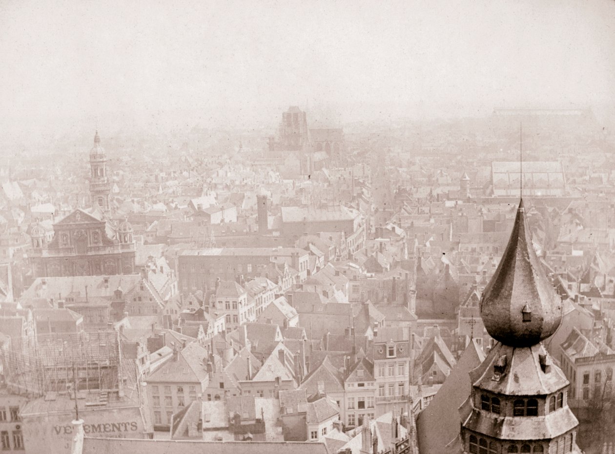 Antwerpen skyline, 1898. af James Batkin