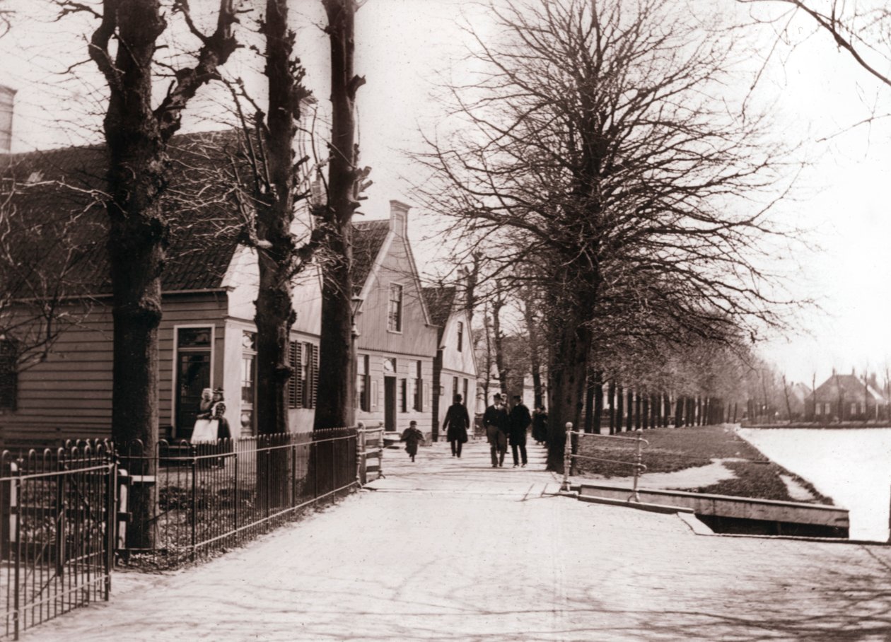 Kanalbank, Broek, Holland, 1898. af James Batkin