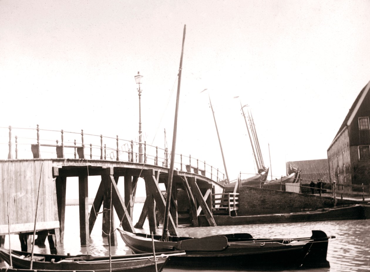 Kanalbåde, Marken Island, Holland, 1898 af James Batkin