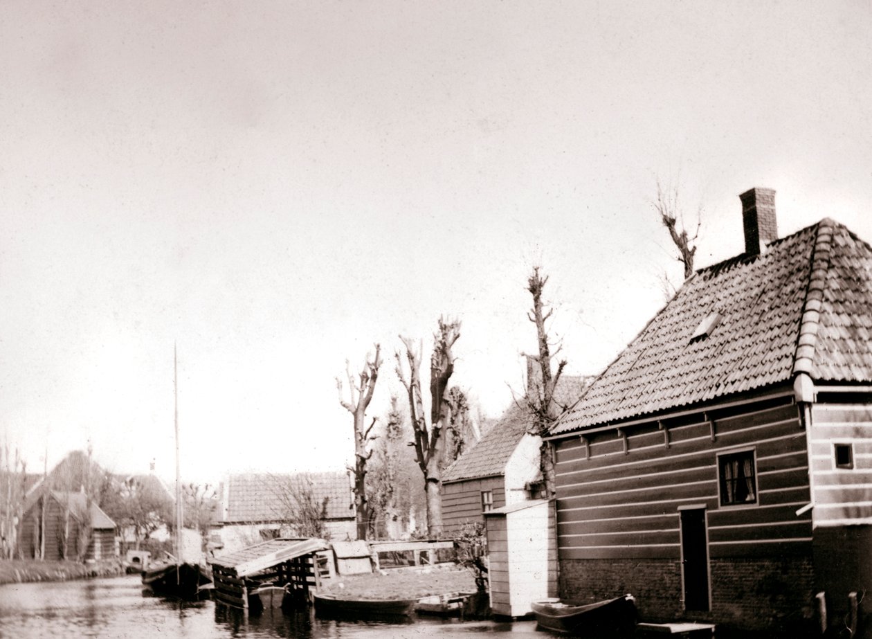 Kanalhuse, Broek, Holland, 1898 af James Batkin
