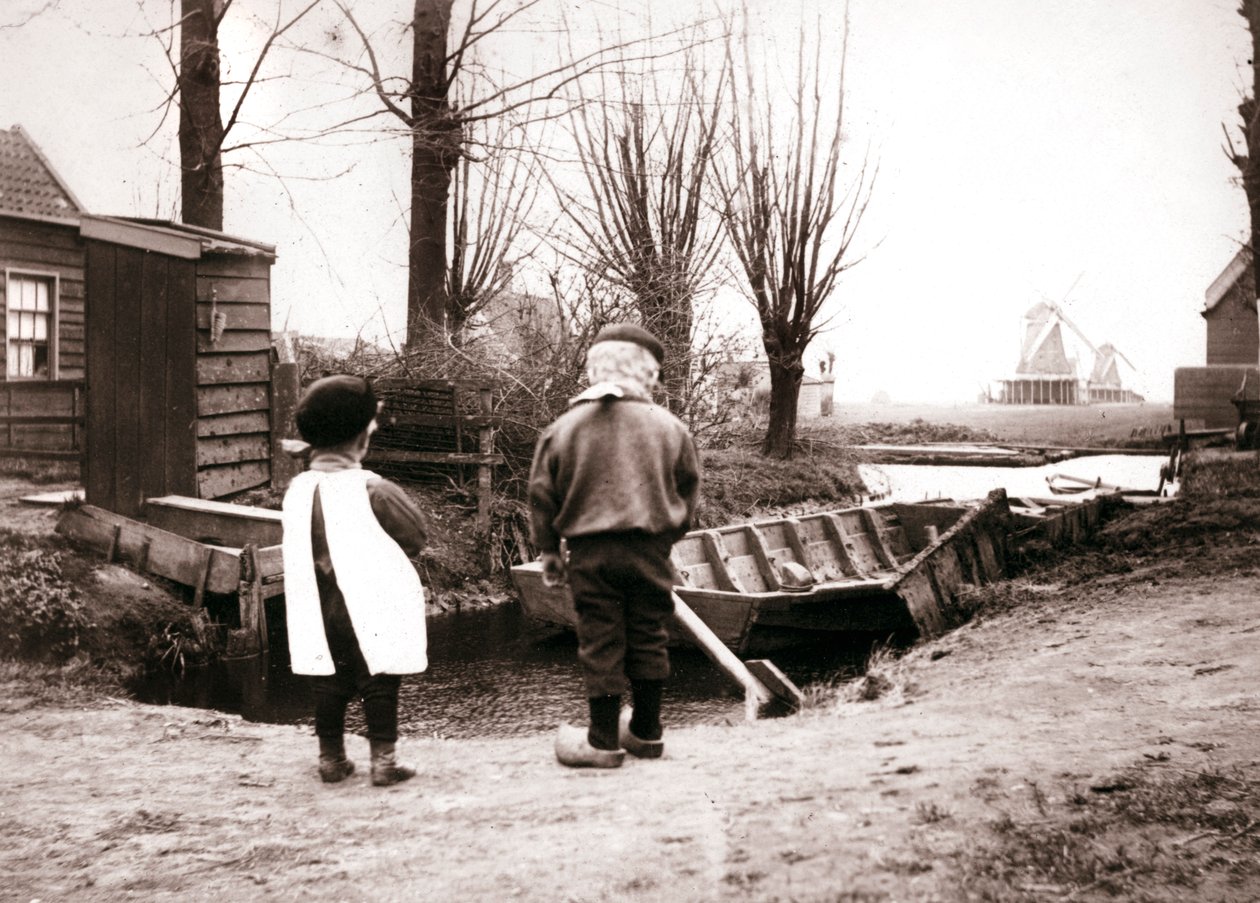 Børn, Laandam, Holland, 1898. af James Batkin