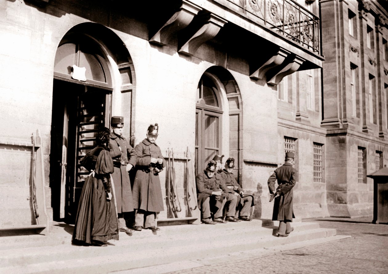 Vagter, Amsterdam, 1898. af James Batkin