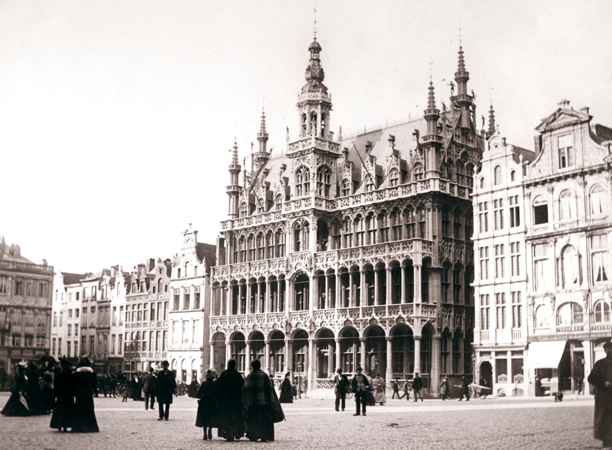 Markedspladsen, Bruxelles, 1898. af James Batkin