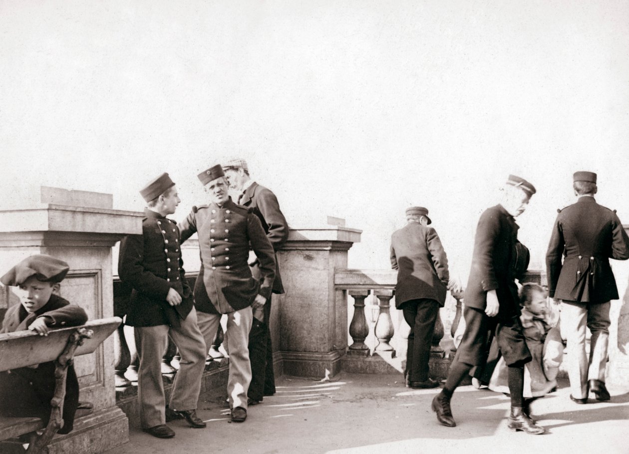 Folk i Antwerpen, 1898. af James Batkin