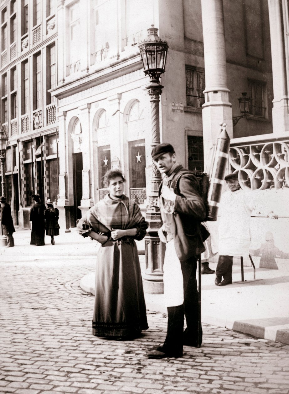 Folk i Bruxelles, 1898. af James Batkin