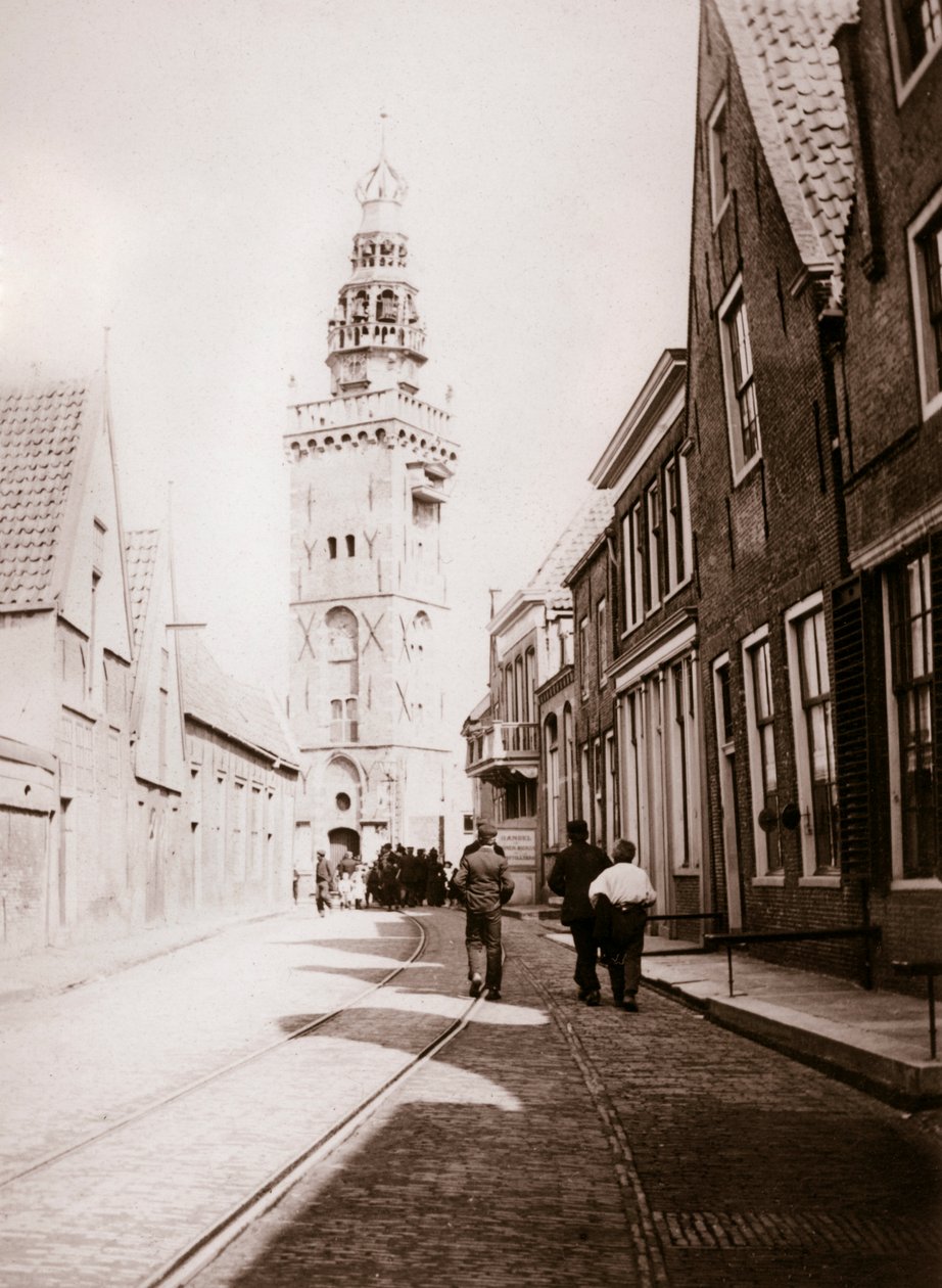 Gadebillede, Monnickendam, Holland, 1898. af James Batkin