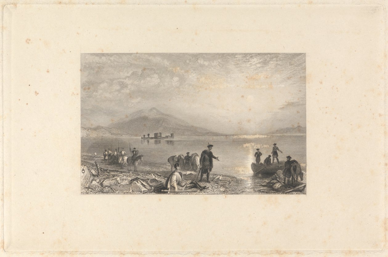 Loch Leven Slot af James Baylis Allen
