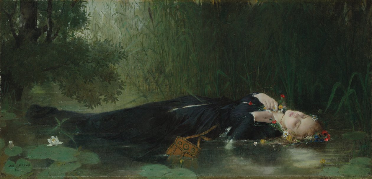 Ophelia af James Bertrand