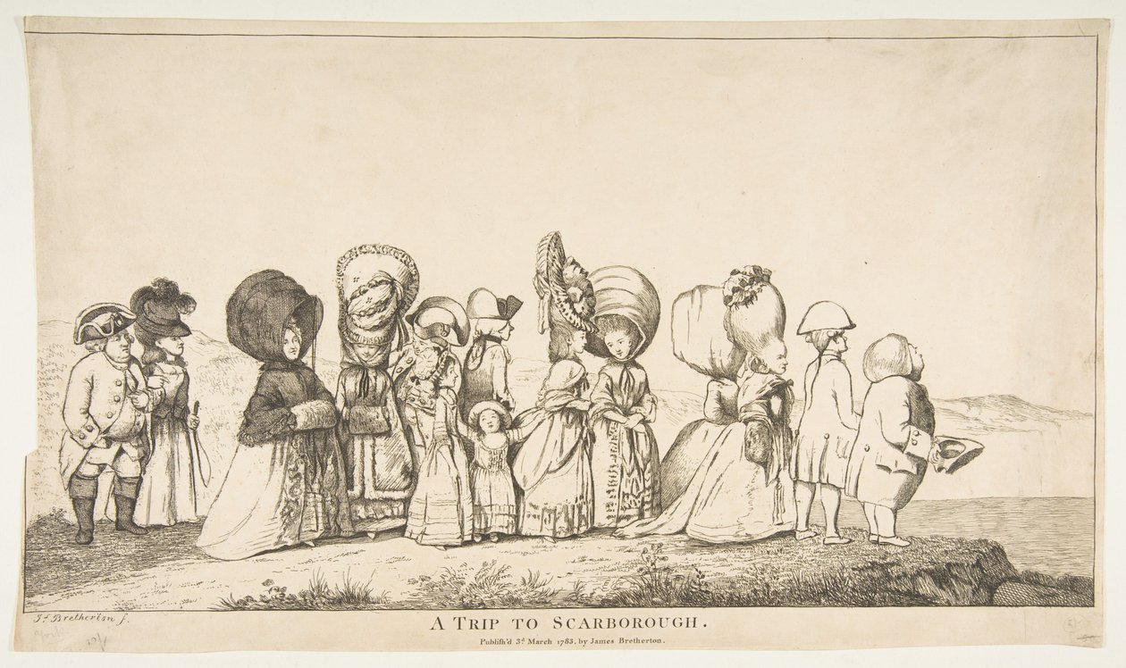 En tur til Scarborough, 3. marts 1783. af James Bretherton
