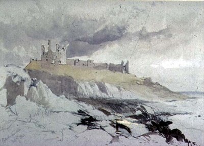 Dunstanburgh Castle af James Burrell Smith