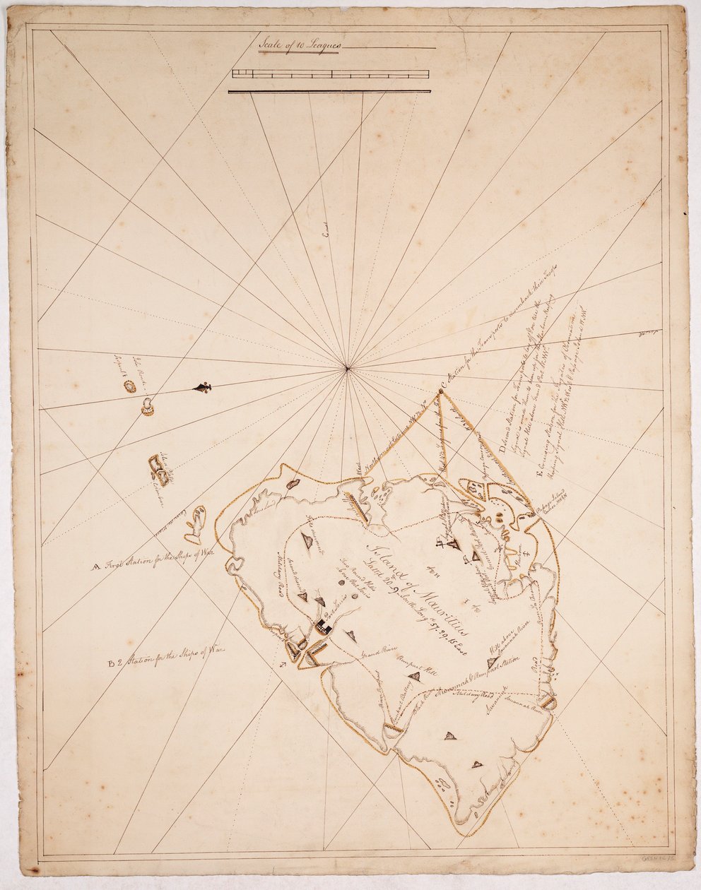 Øen Mauritius af James Campbell